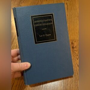 vintage 1961, "Business and Administrative Communication HB book